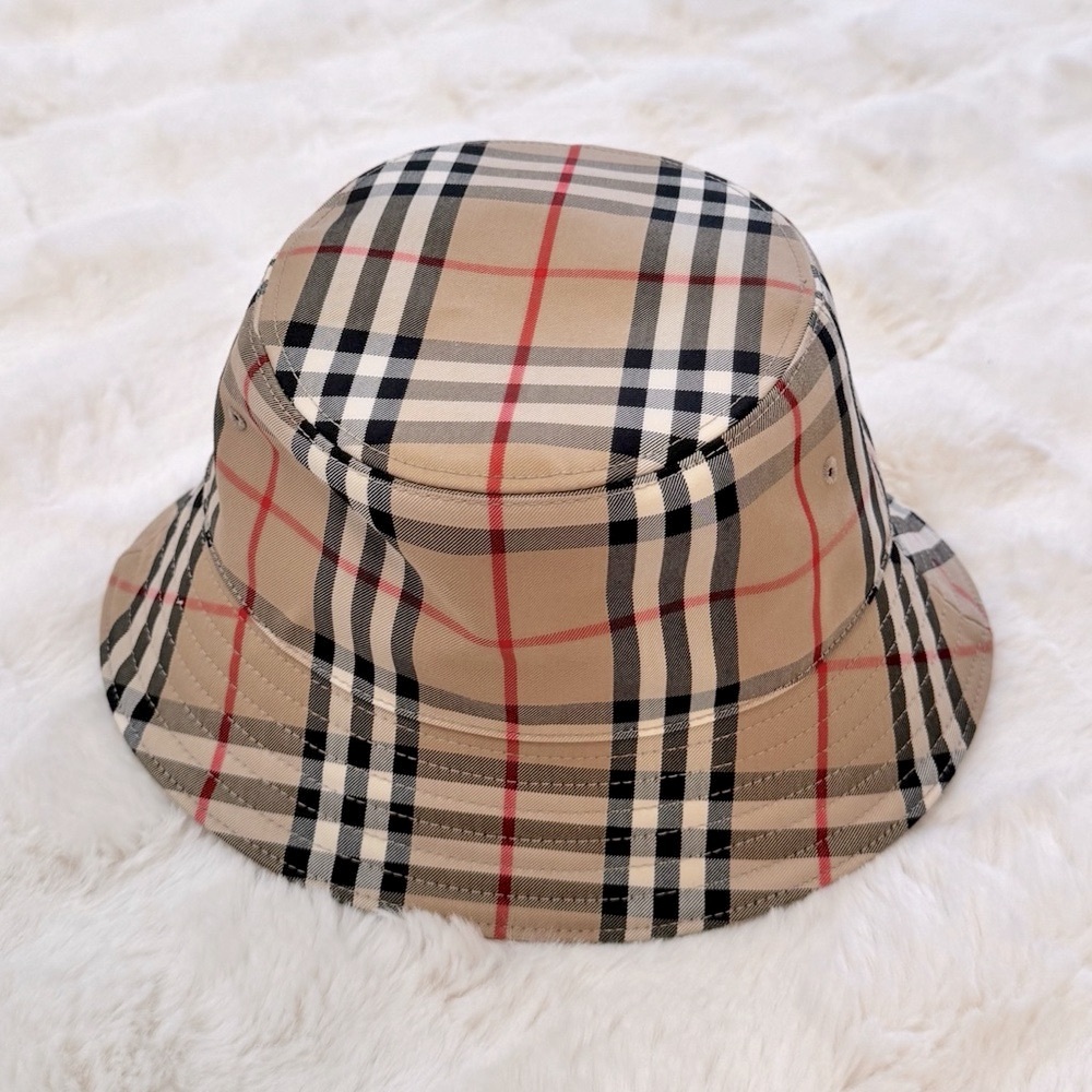 Burberry Checkered Bucket Hat